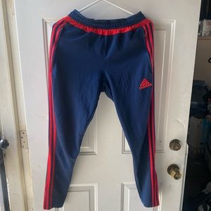 Adidas Tiro Soccer Pants blue & red